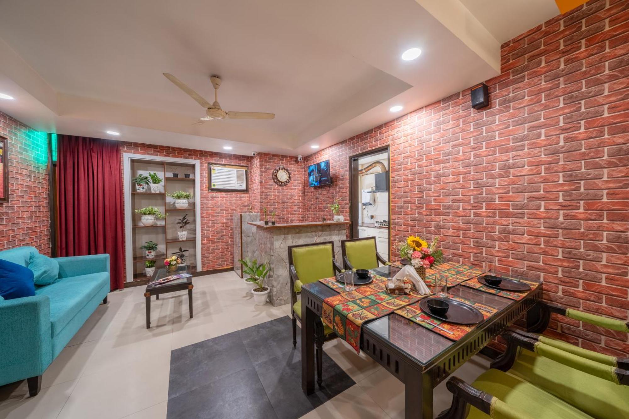 Lime Stays B&B Gk-2 At Greater Kailash Metro South Delhi Nearby Saket Select City Nova Deli Exterior foto